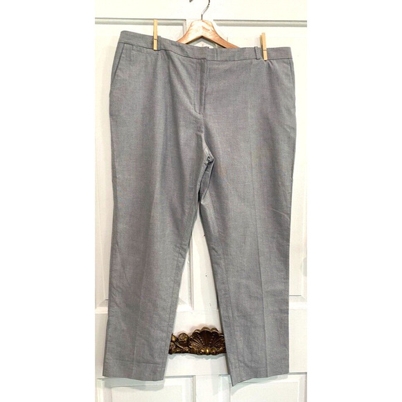 Tommy Hilfiger - Radcliffe women's size 14 ankle length slim leg cotton pants - Picture 1 of 6